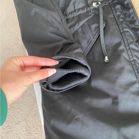 Zara Sorona DuPont thermal fill puffer coat parka jacket “NO faux fur” Black XS - Picture 13 of 16